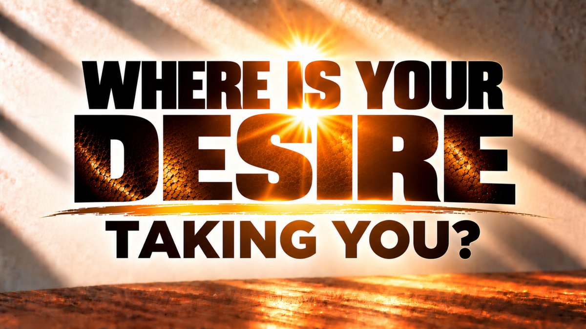 Load video: Where Is Your Desire Taking You?