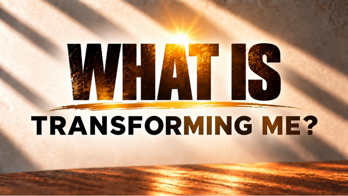 Load video: What Is Transforming Me?